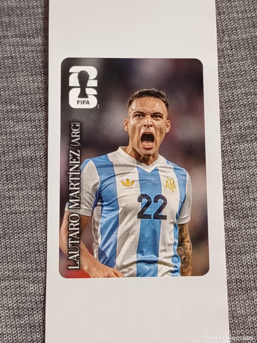 Cromos de f&uacute;tbol: LAUTARO MART&Iacute;NEZ STICKER PROMOCION COCA COLA MUNDIAL 2026 PANINI FIFA WORLD CUP NUEVO