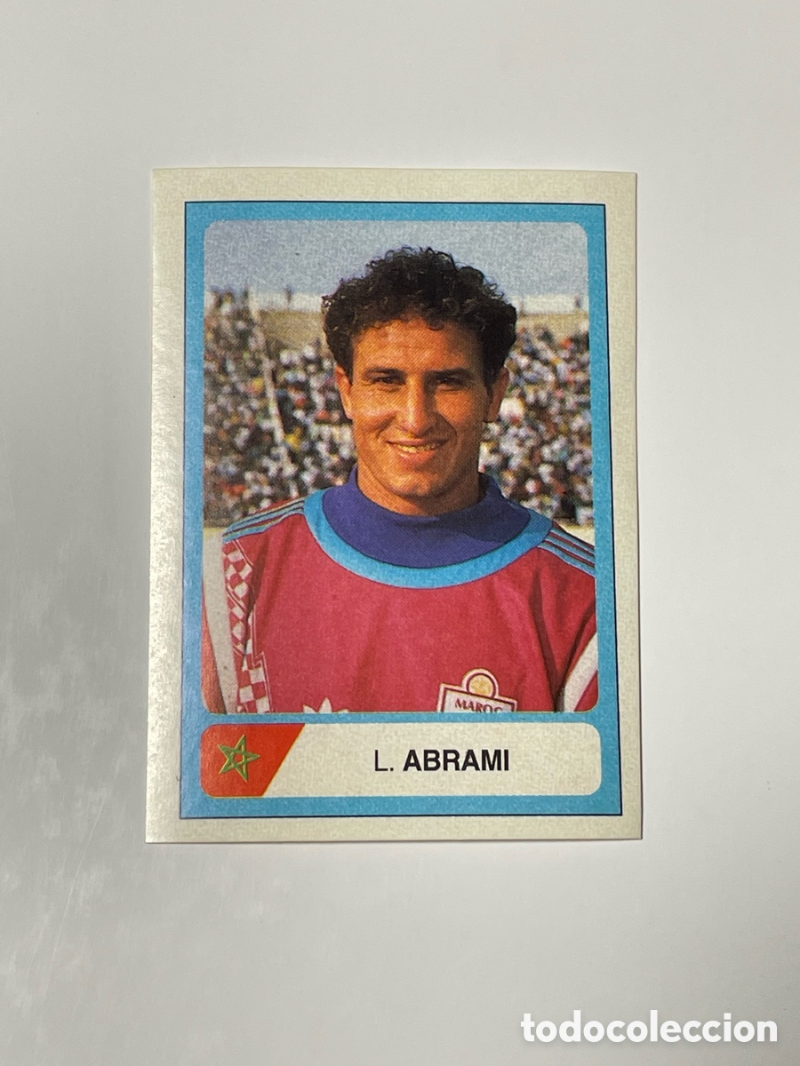 Cromos de f&uacute;tbol: Lahcen Abrami Marruecos ed. Estadio USA 94 #290