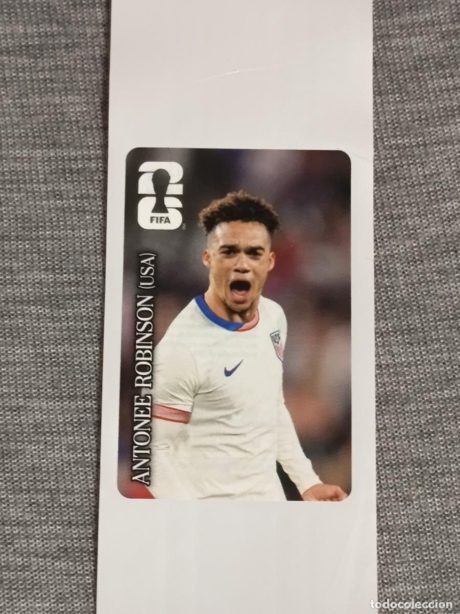 Cromos de f&uacute;tbol: ANTONEE ROBINSON STICKER PROMOCION COCA COLA MUNDIAL 2026 PANINI FIFA WORLD CUP NUEVO
