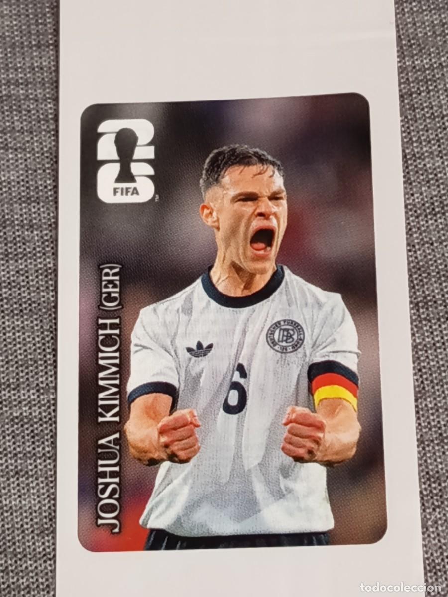 Cromos de f&uacute;tbol: JOSHUA KIMMICH STICKER PROMOCION COCA COLA MUNDIAL 2026 PANINI FIFA WORLD CUP NUEVO