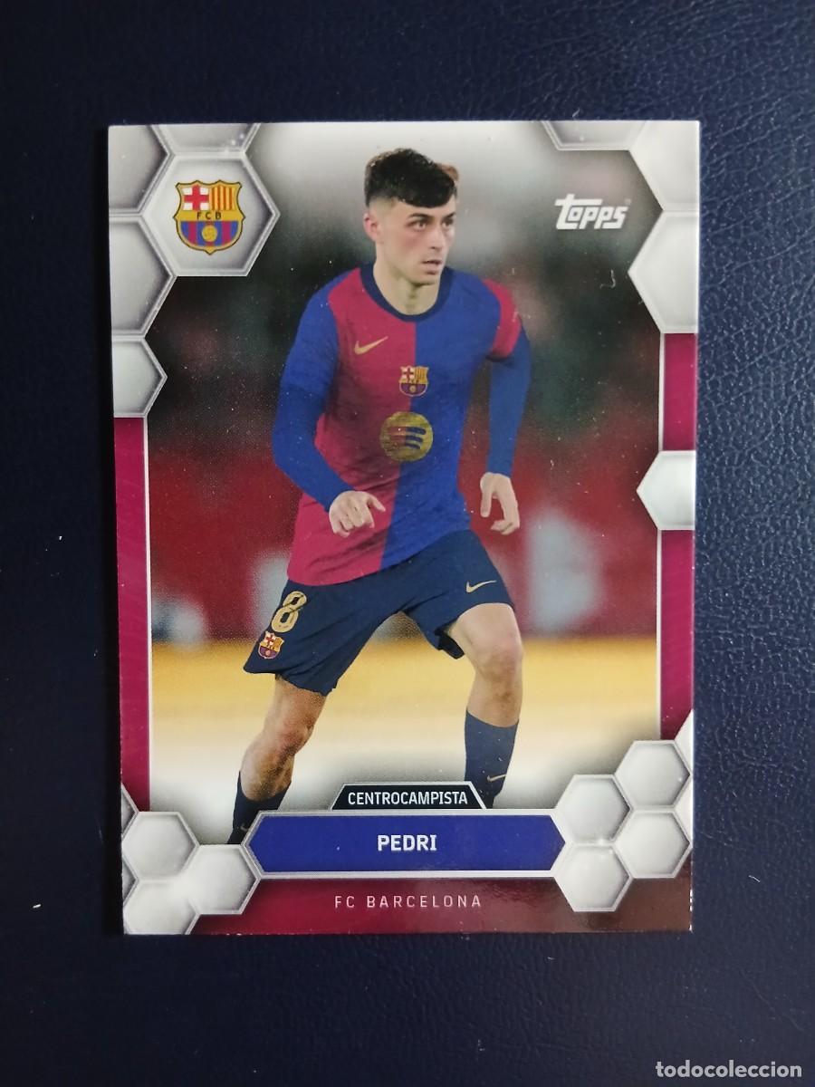 Cromos de f&uacute;tbol: PEDRI - FC BARCELONA 2024 2025 FAN SET 2024 2025 TOPPS 24 25