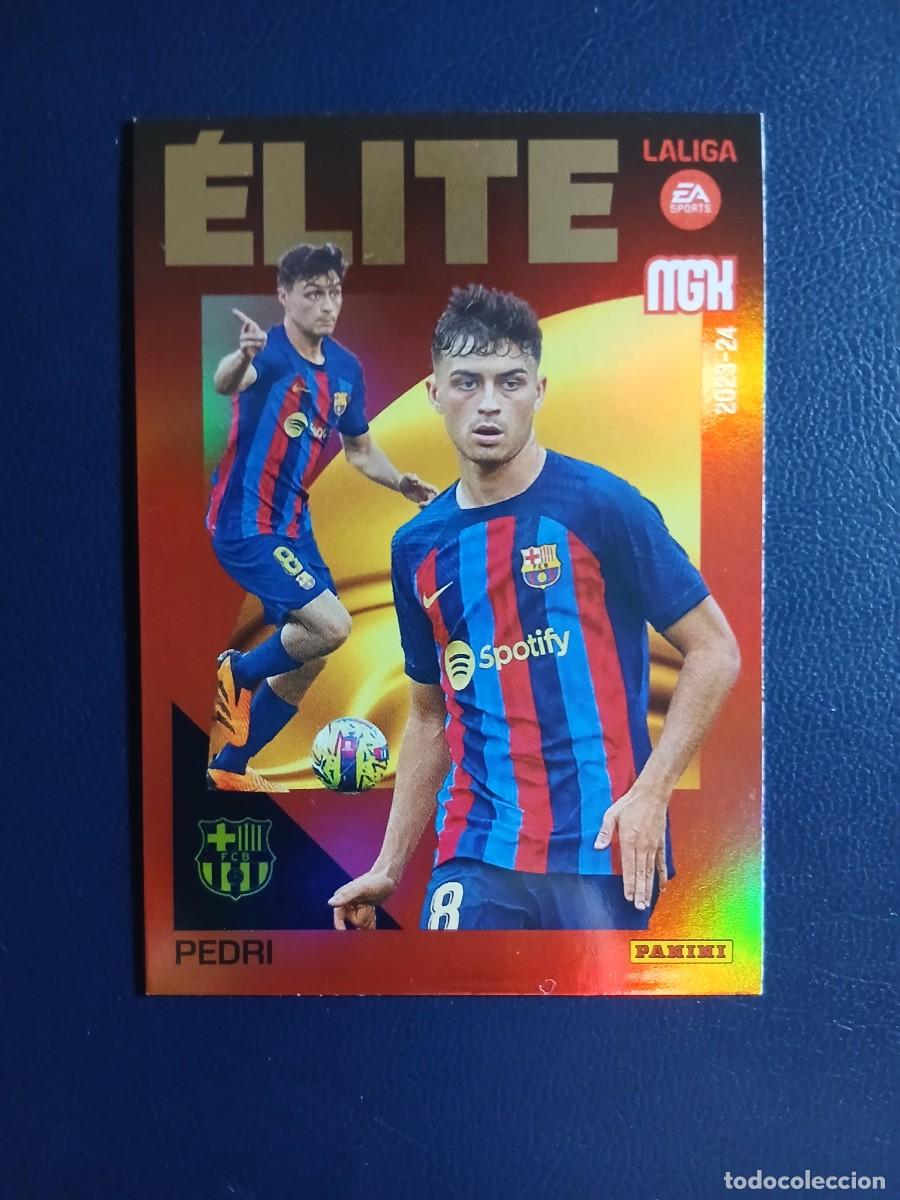 Cromos de f&uacute;tbol: MEGACRACKS 2023 2024 MGK 23 24 PANINI ELITE N 13 PEDRI BARCELONA