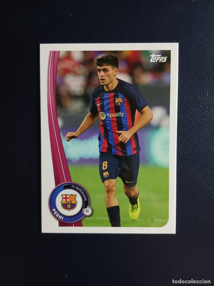Cromos de f&uacute;tbol: BA-14 PEDRI FC BARCELONA CARD TOPPS FAN SET 2022 2023 22 23