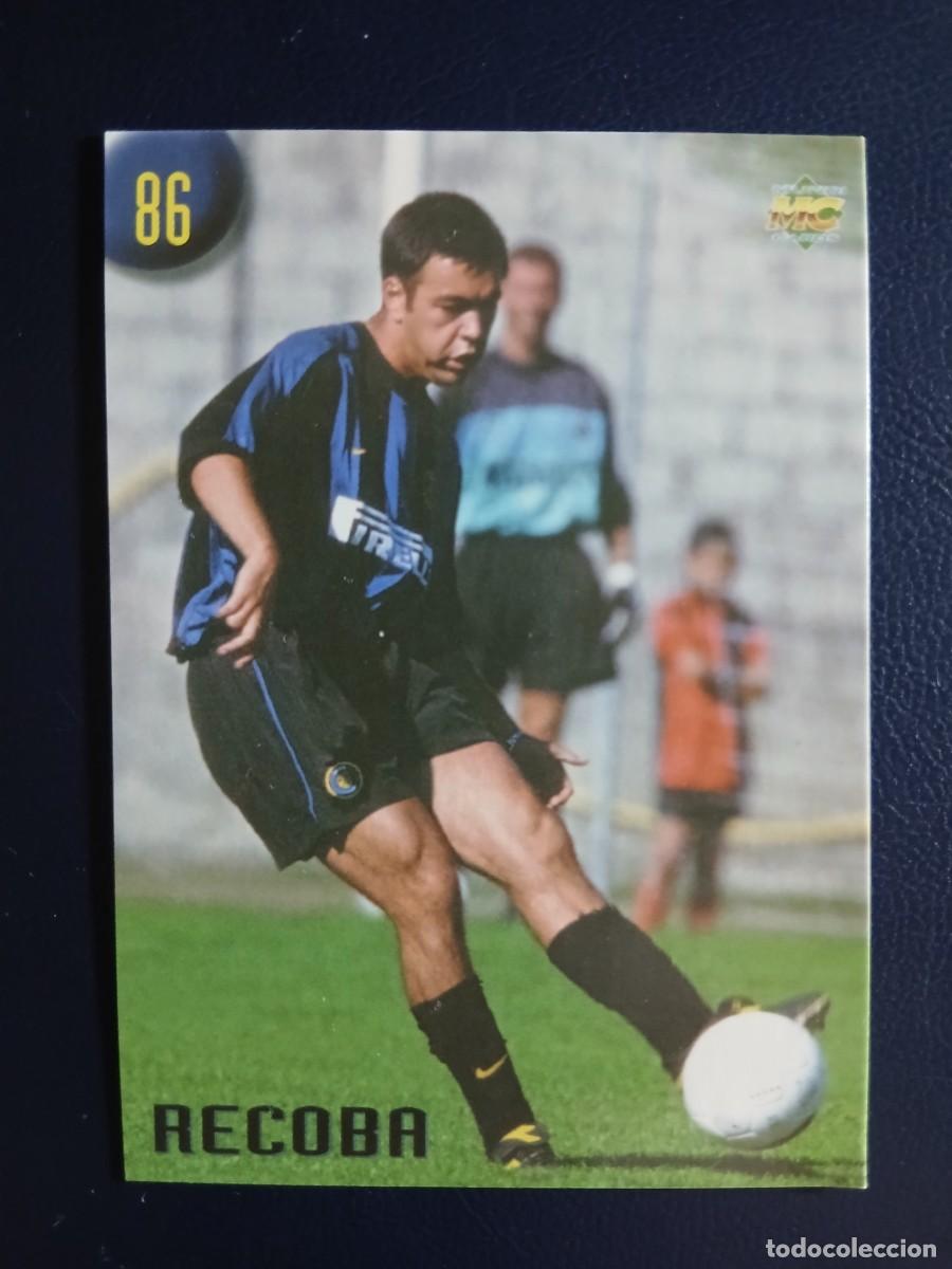 Cartes &agrave; collectionner de Football: 86 &Aacute;LVARO RECOBA, INTER DE MIL&Aacute;N CALCIATORI 2000 MUNDICROMO Etichetta Nera Calcio 99 00