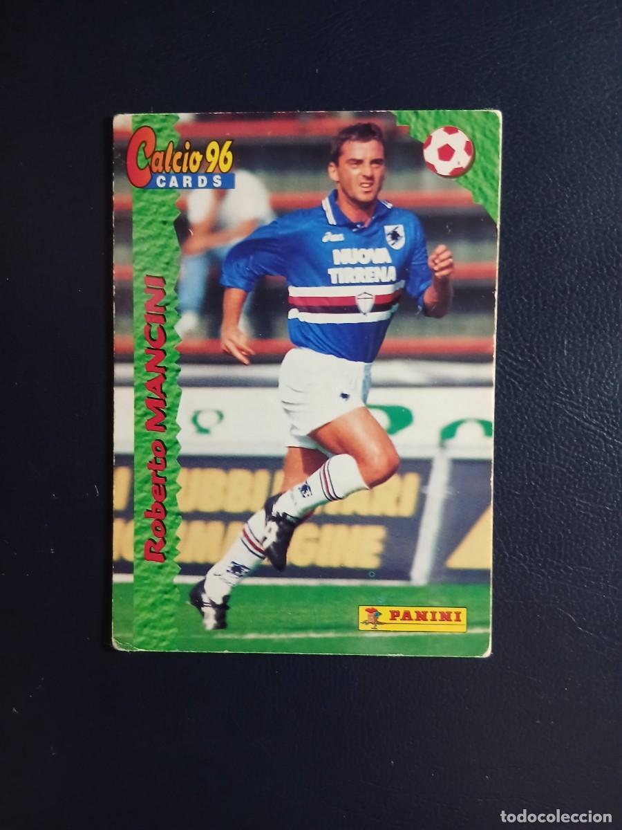 Cartes &agrave; collectionner de Football: 113 Roberto Mancini - Sampdoria - Calcio Cards 96 - Panini - CALCIATORI 1995 1996