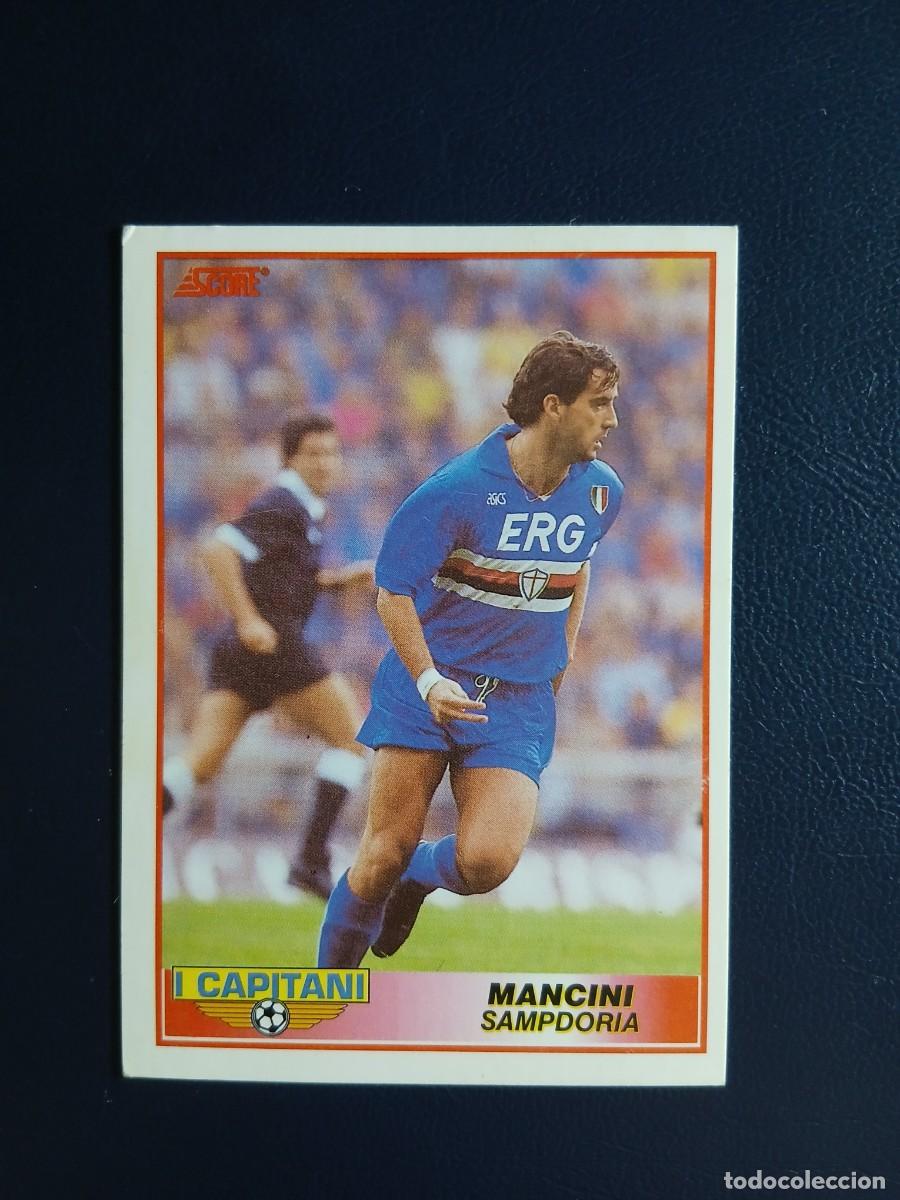 Cromos de f&uacute;tbol: 391 Roberto Mancini - Sampdoria - Score Calcio 91 92 - CALCIATORI 1991 1992