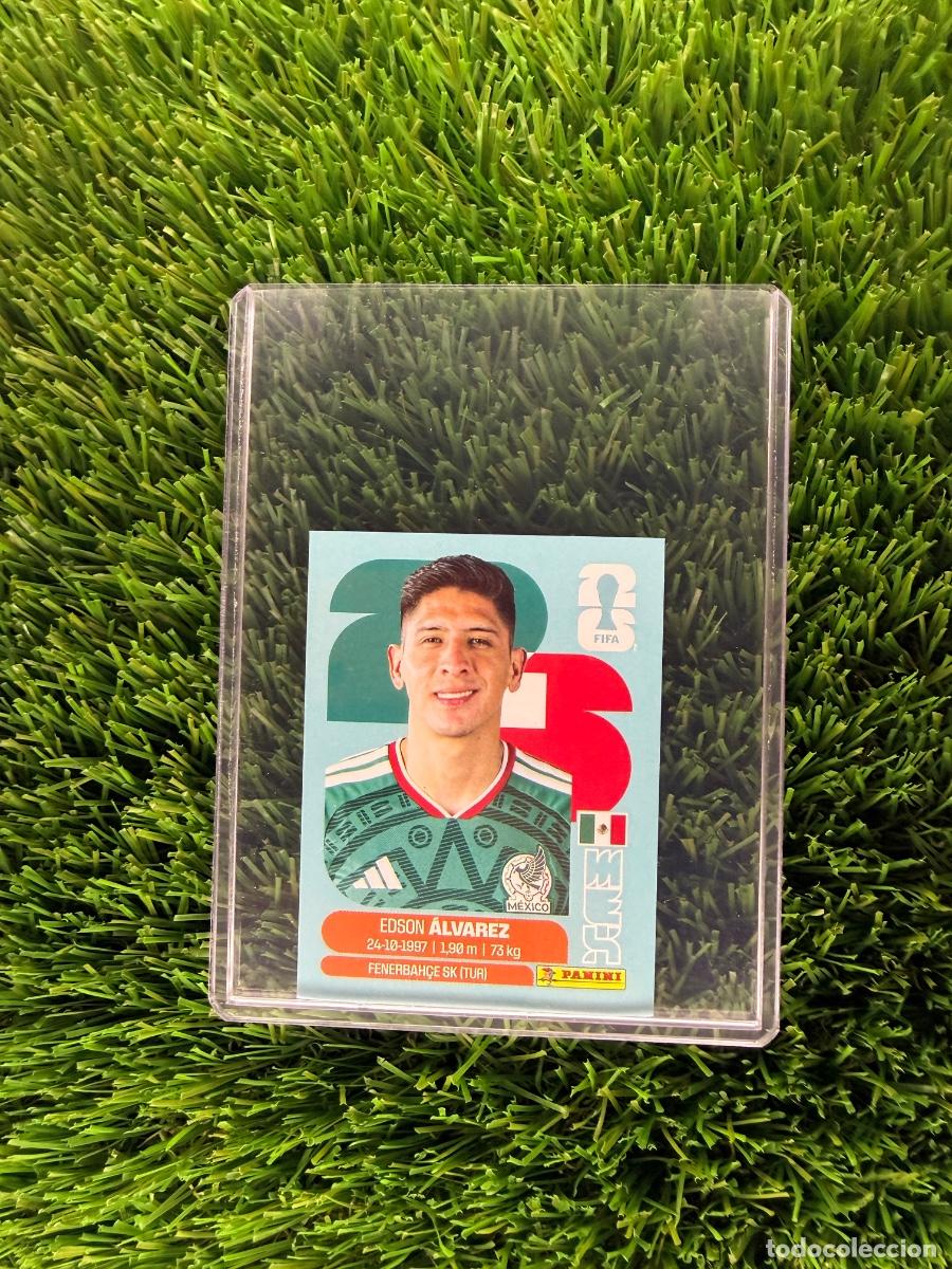 Cromos de f&uacute;tbol: N&ordm; MEX10 Edson &Aacute;lvarez M&eacute;xico Mundial 2026 Stickers