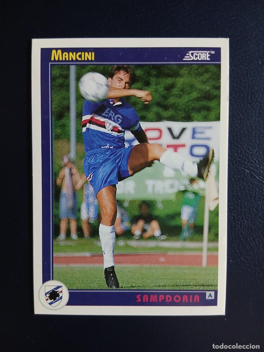 Cromos de f&uacute;tbol: 299 Roberto Mancini- Sampdoria- Score Calcio 92 93 - CALCIATORI 1992 1993