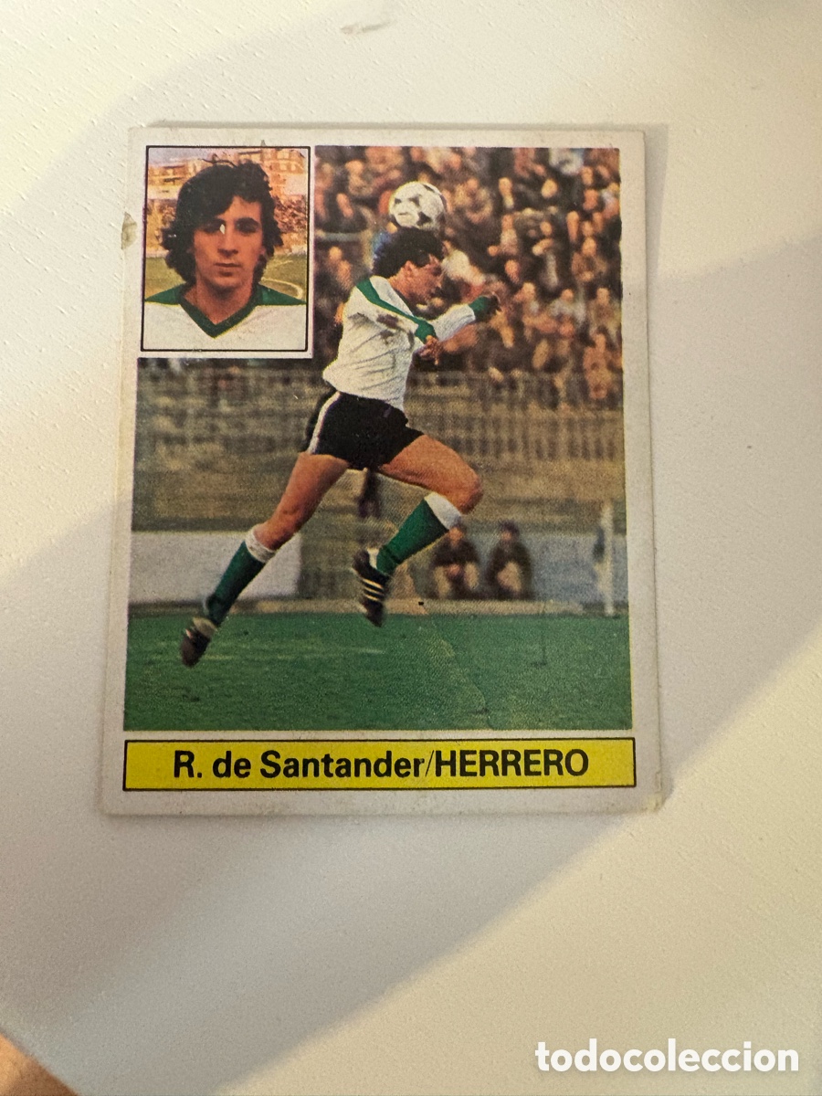 Cromos de f&uacute;tbol: HERRERO DIF&Iacute;CIL LIGA 81 82 ESTE RACING SANTANDER