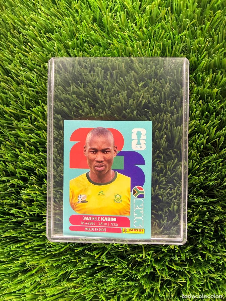 Cromos de f&uacute;tbol: N&ordm; RSA5 Samukele Kabini Sud&aacute;frica Mundial 2026 Stickers