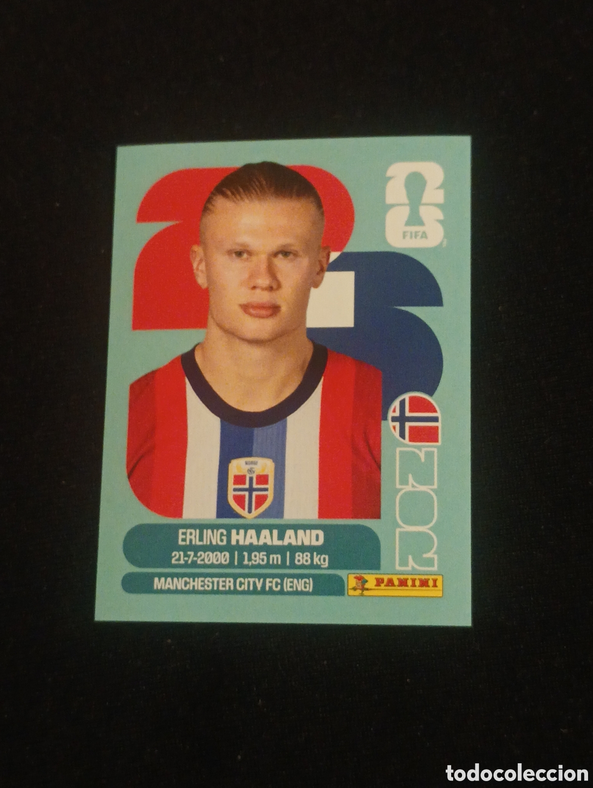 Cromos de f&uacute;tbol: mundial panini 2026 erling haaland
