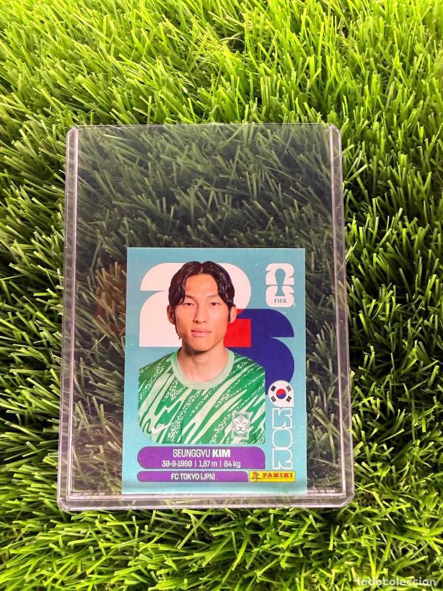 Cromos de f&uacute;tbol: N&ordm; KOR3 Seung-Gyu Kim Corea del Sur Mundial 2026 Stickers