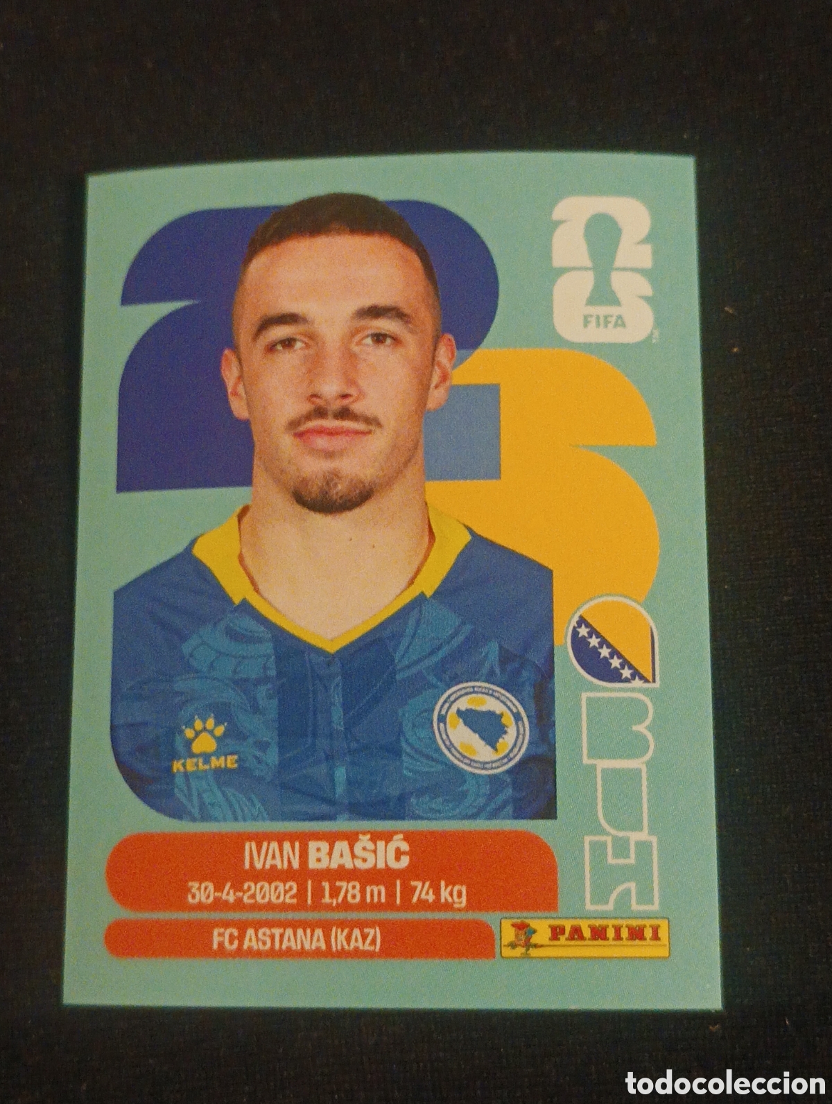 Cromos de f&uacute;tbol: mundial panini 2026 Ivan basic