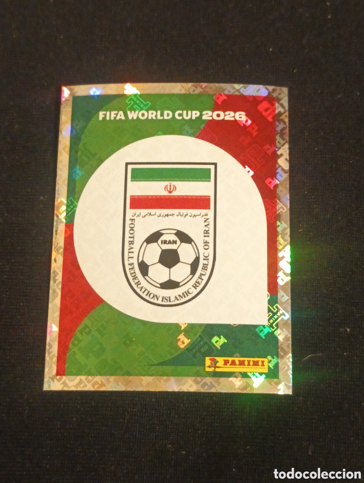 Cromos de f&uacute;tbol: mundial panini 2026 escudo