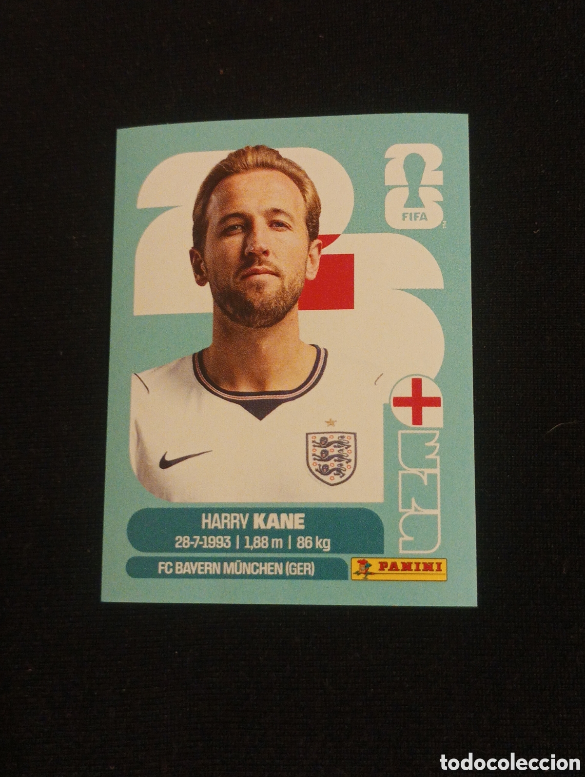Cromos de f&uacute;tbol: mundial panini 2026 Harry kane