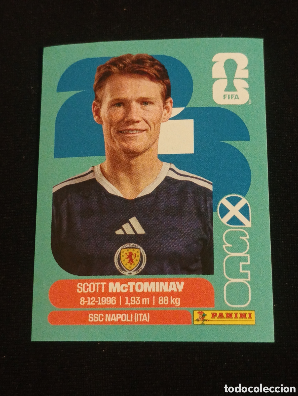 Cromos de f&uacute;tbol: mundial panini 2026 Scott mctominav