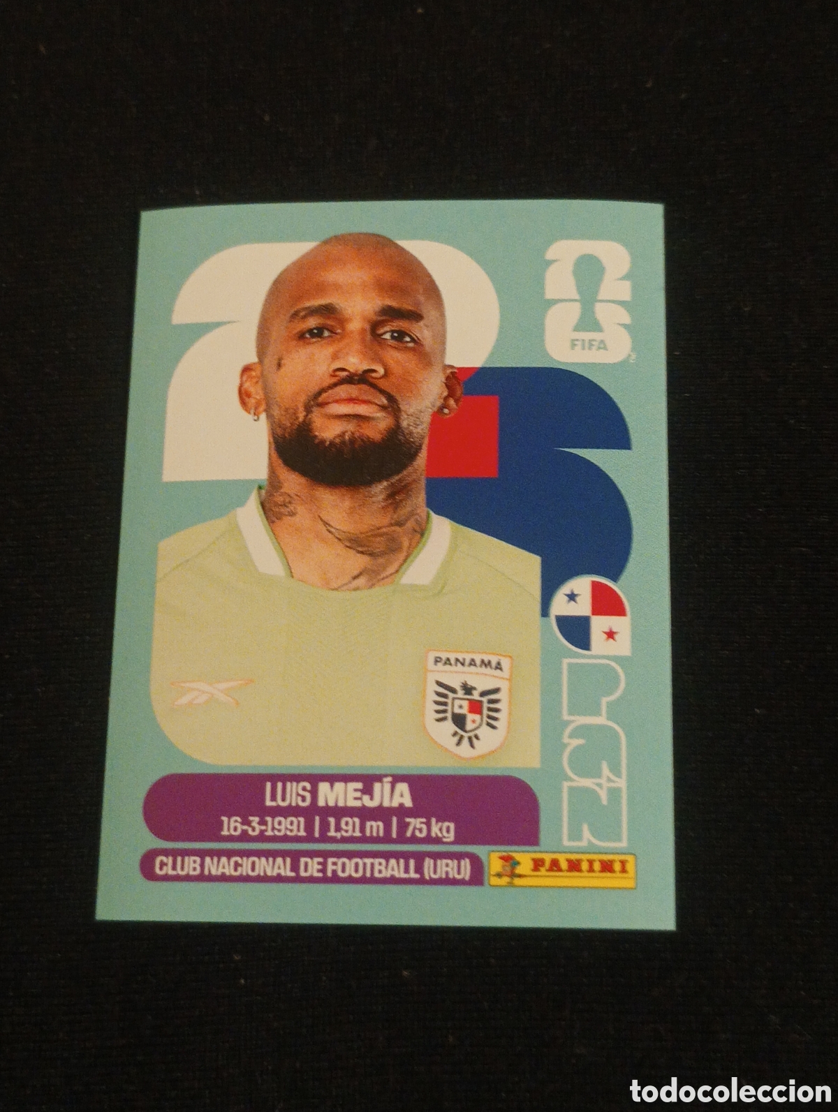 Cromos de f&uacute;tbol: mundial panini 2026 luis mejia