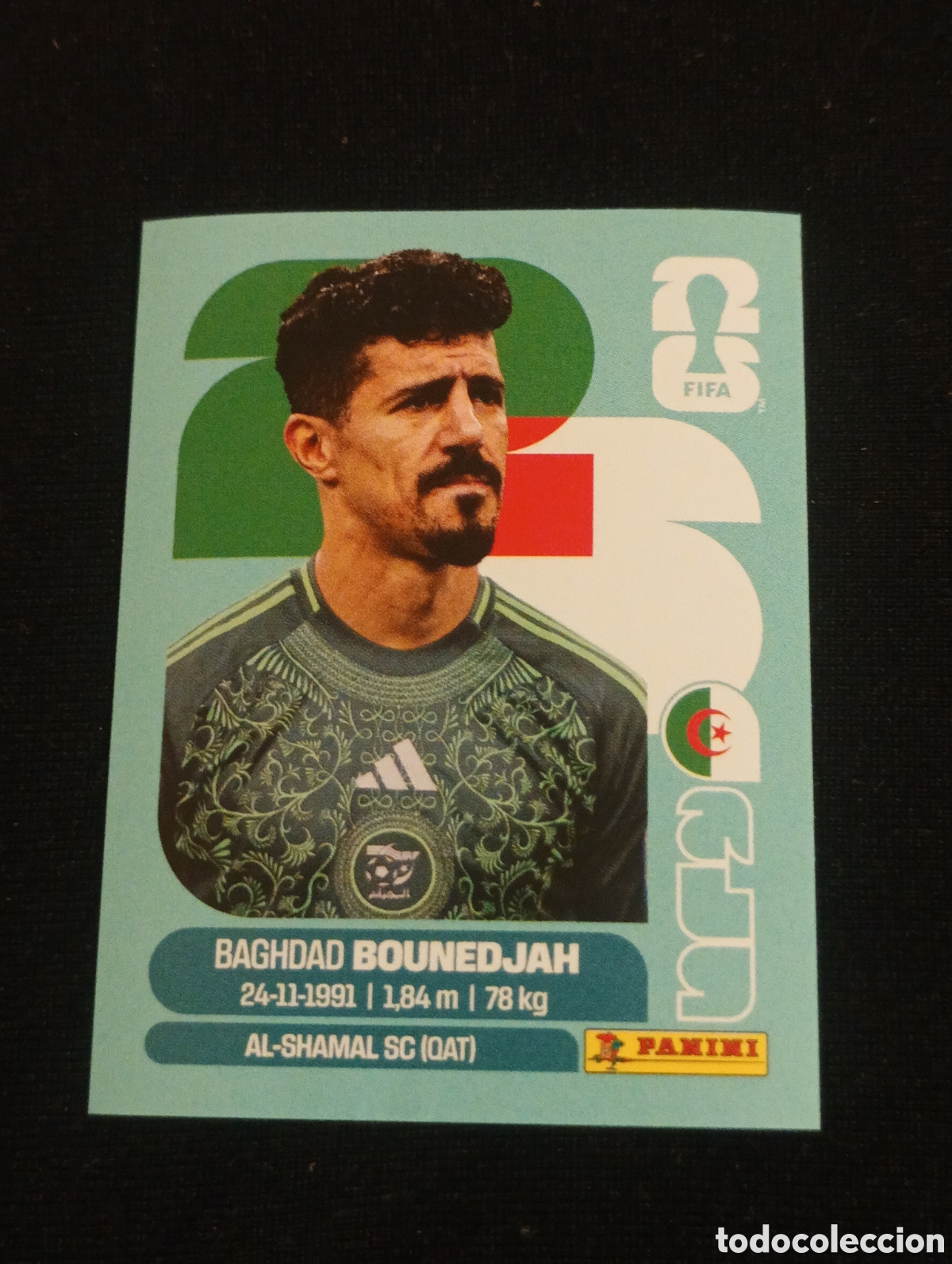 Cromos de f&uacute;tbol: mundial panini 2026 baghdad bounedjah
