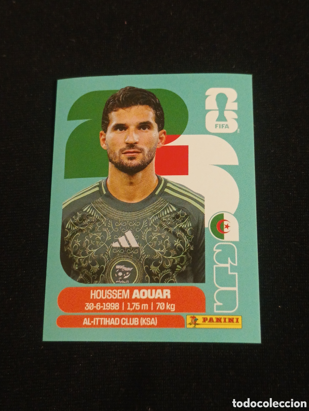Cromos de f&uacute;tbol: mundial panini 2026 houssem aouar