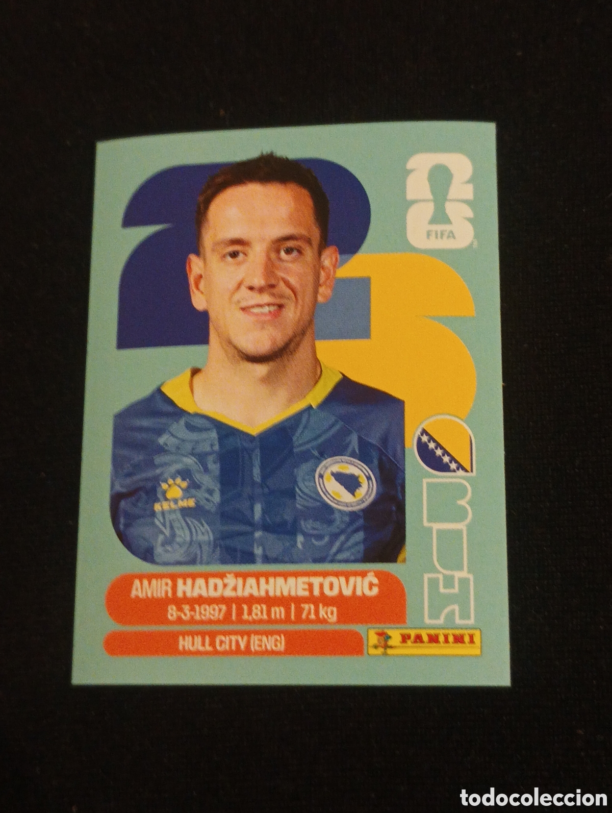 Cromos de f&uacute;tbol: mundial panini 2026 amir hadziahmetovic