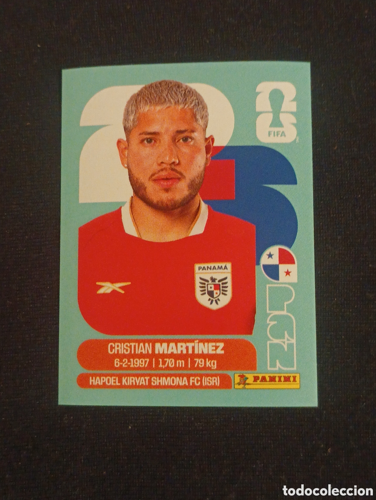 Cromos de f&uacute;tbol: mundial panini 2026 Cristian Mart&iacute;nez