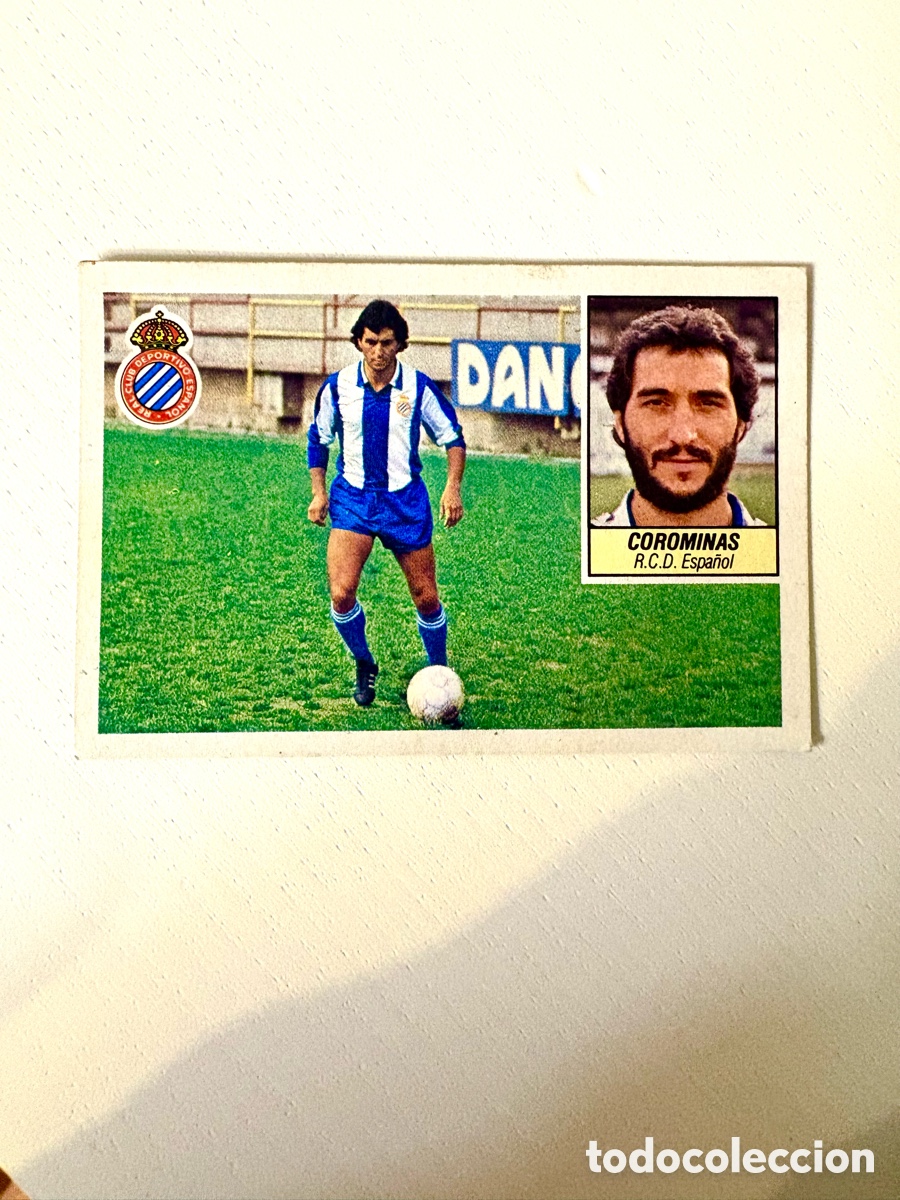 Cromos de f&uacute;tbol: COROMINAS ESPA&Ntilde;OL BAJA MUY DIFICIL LIGA ESTE 1984 1985 84 85 EDICIONES ESTE