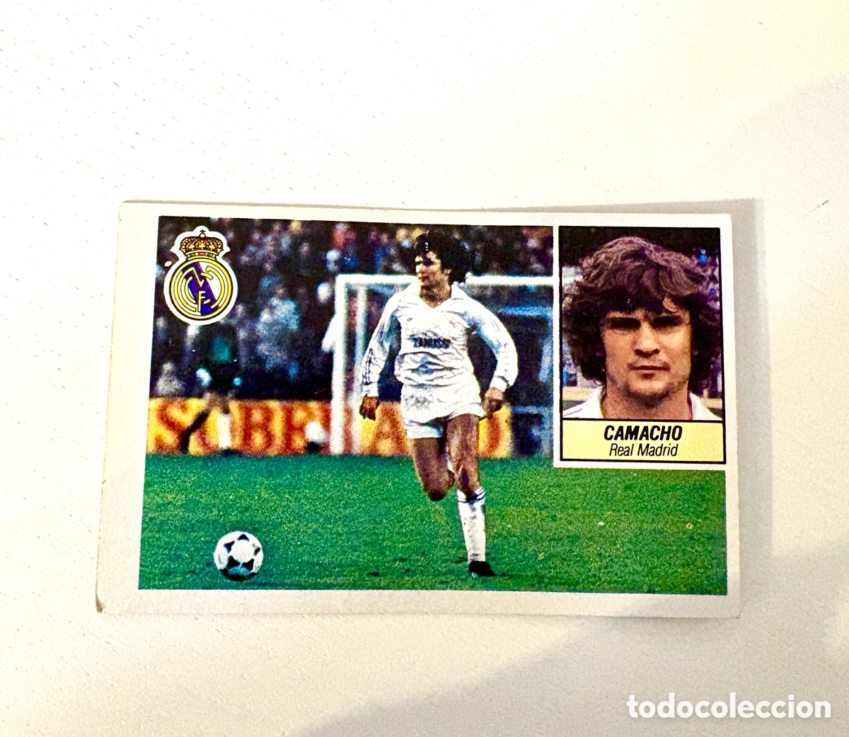Cromos de f&uacute;tbol: camacho este real madrid 1984 1985 84 85