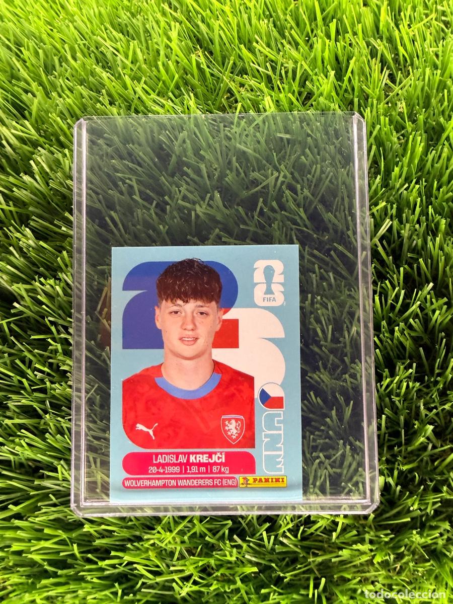 Cromos de f&uacute;tbol: N&ordm; CZE4 Ladislav Krejci Rep&uacute;blica Checa Mundial 2026 Stickers