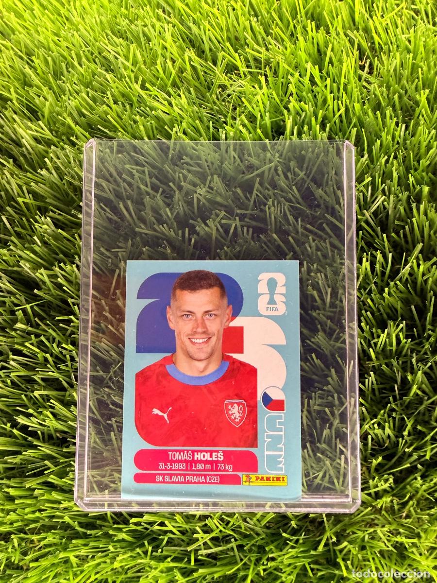 Cromos de f&uacute;tbol: N&ordm; CZE7 Tomas Holes Rep&uacute;blica Checa Mundial 2026 Stickers