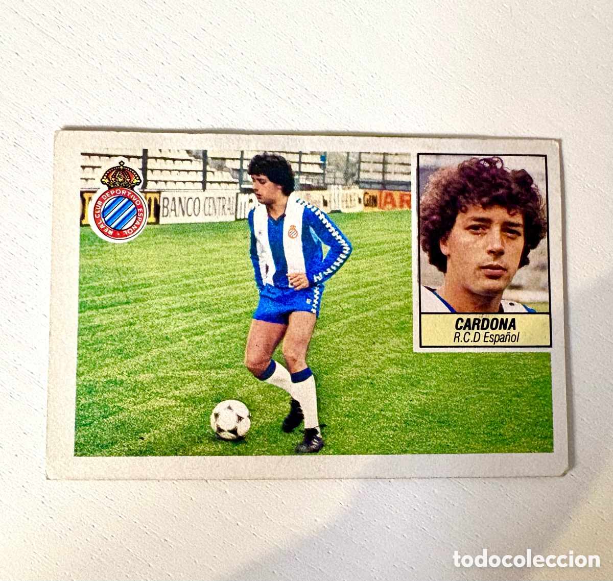 Cromos de f&uacute;tbol: CARDONA ESPA&Ntilde;OL FICHAJE 1 LIGA ESTE 1984/85 84 85