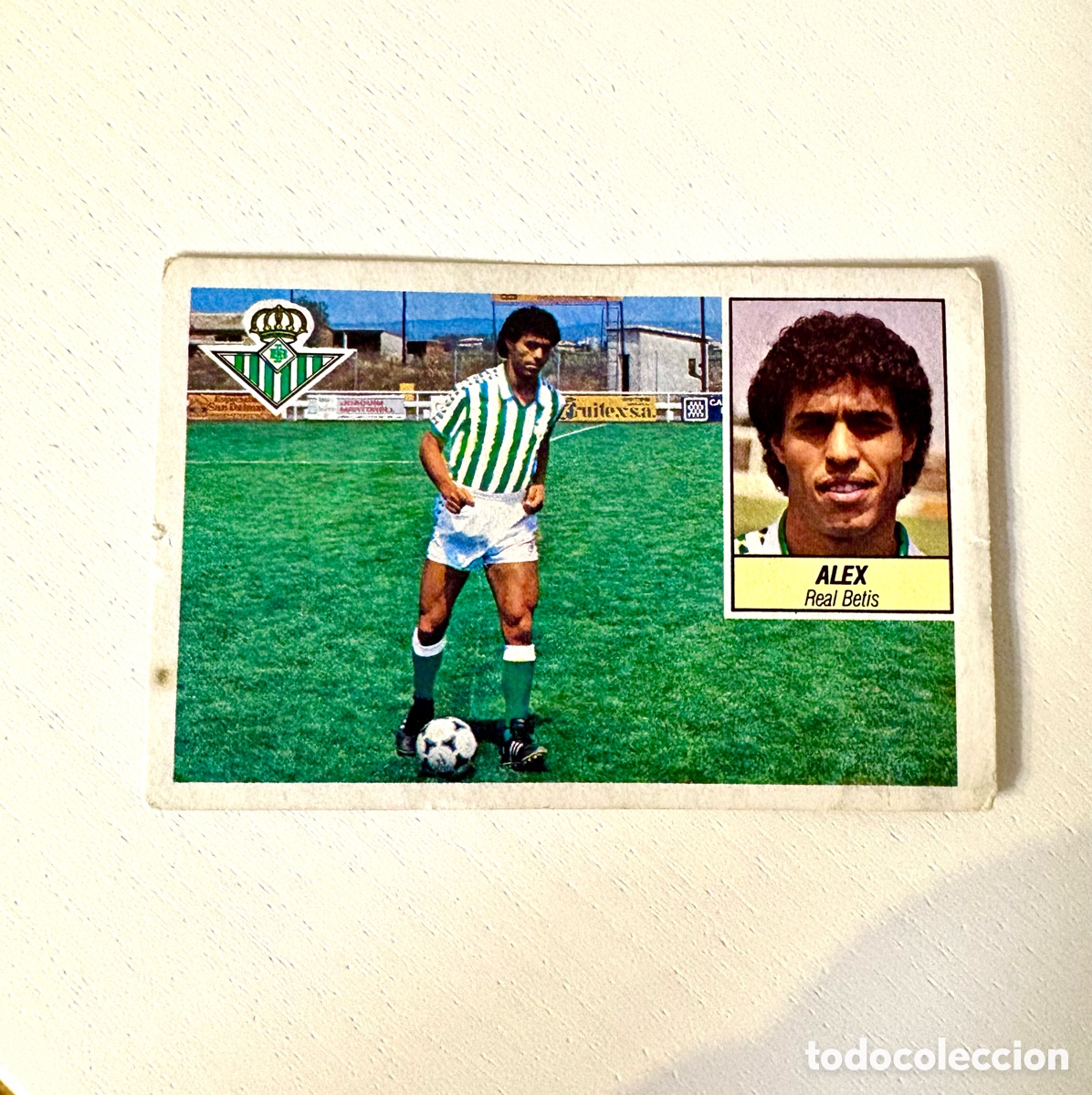 Cromos de f&uacute;tbol: ESTE 84 85 1984 1985 ALEX BETIS NUNCA PEGADO