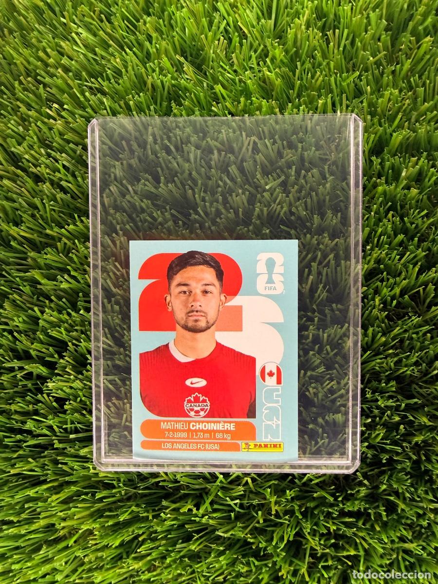 Cromos de f&uacute;tbol: N&ordm; CAN15 Mathieu Choini&egrave;re Canad&aacute; Mundial 2026 Stickers