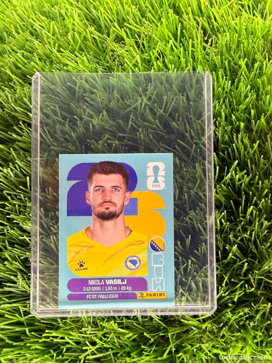 Cromos de f&uacute;tbol: N&ordm; BIH2 Nikola Vasilj Bosnia y Herzegovina Mundial 2026 Stickers