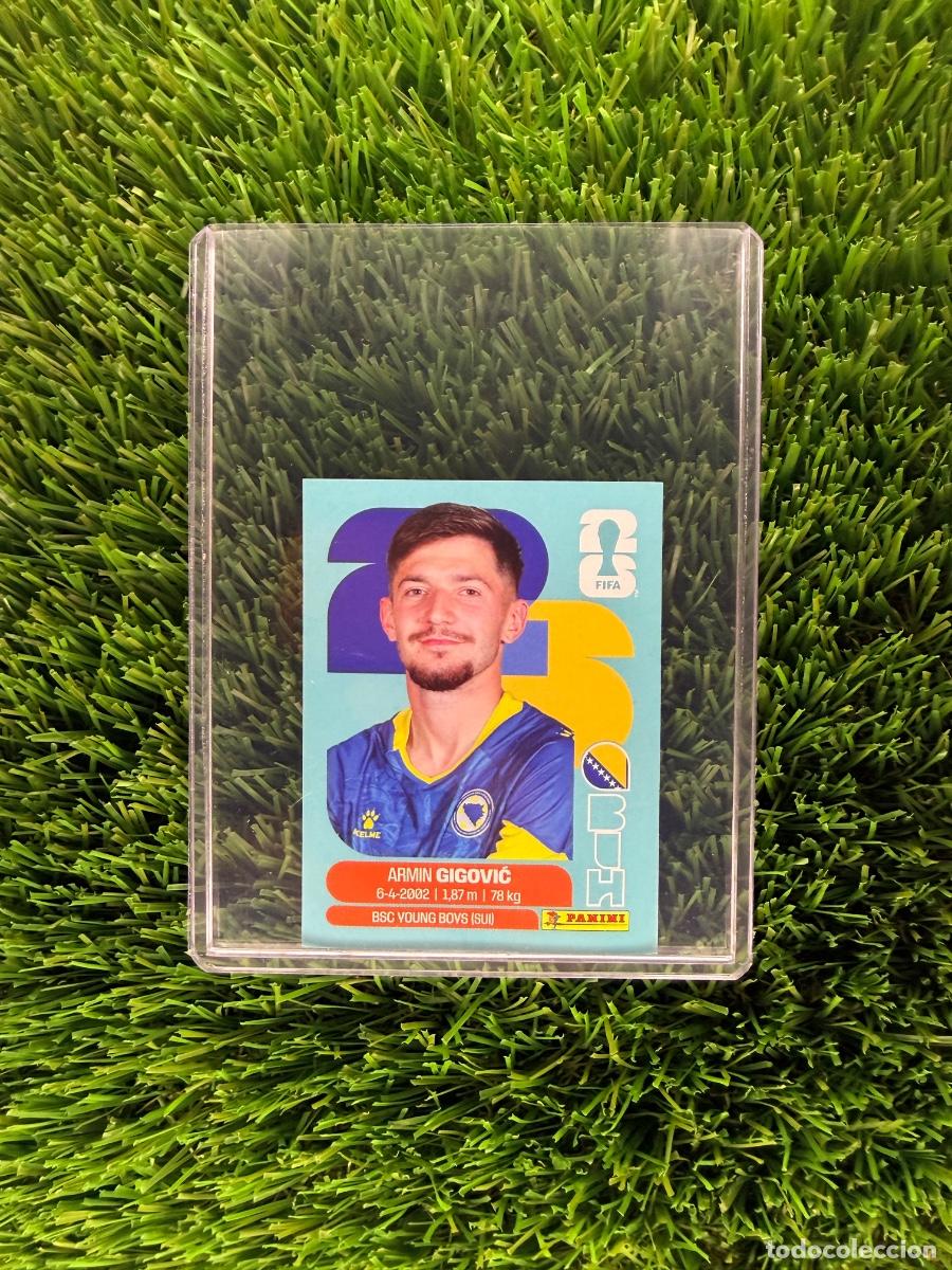 Cromos de f&uacute;tbol: N&ordm; BIH10 Armin Gigovic Bosnia y Herzegovina Mundial 2026 Stickers