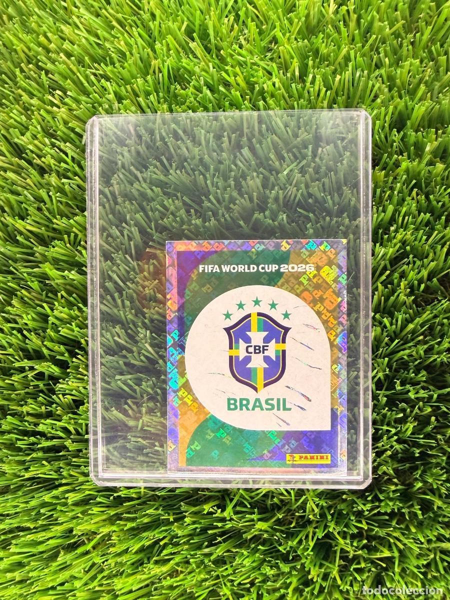 Cartes &agrave; collectionner de Football: N&ordm; BRA1 Escudo Brasil Mundial 2026 Stickers
