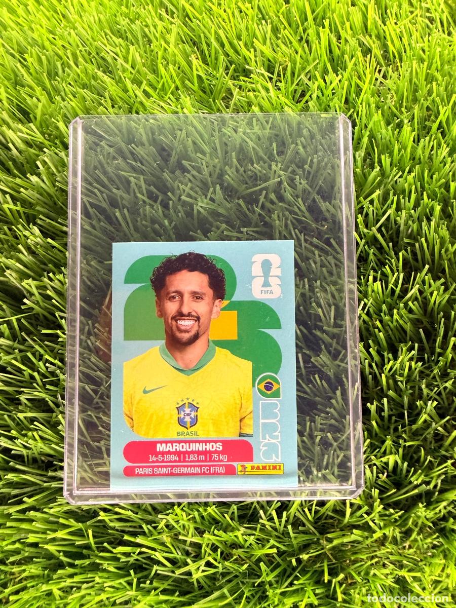 Cartes &agrave; collectionner de Football: N&ordm; BRA4 Marquinhos Brasil Mundial 2026 Stickers