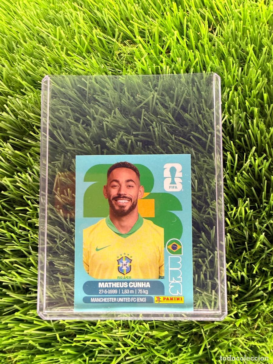 Cartes &agrave; collectionner de Football: N&ordm; BRA17 Matheus Cunha Brasil Mundial 2026 Stickers