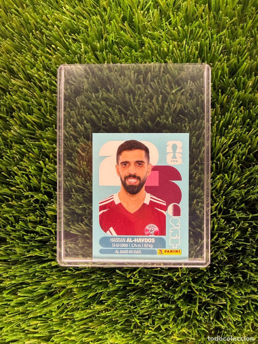 Cartes &agrave; collectionner de Football: N&ordm; QAT16 Hassan Al-Haydos Qatar Mundial 2026 Stickers