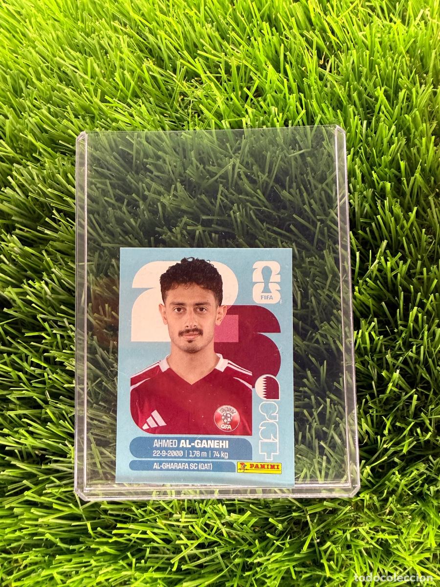 Cartes &agrave; collectionner de Football: N&ordm; QAT19 Ahmed Al-Ganehi Qatar Mundial 2026 Stickers