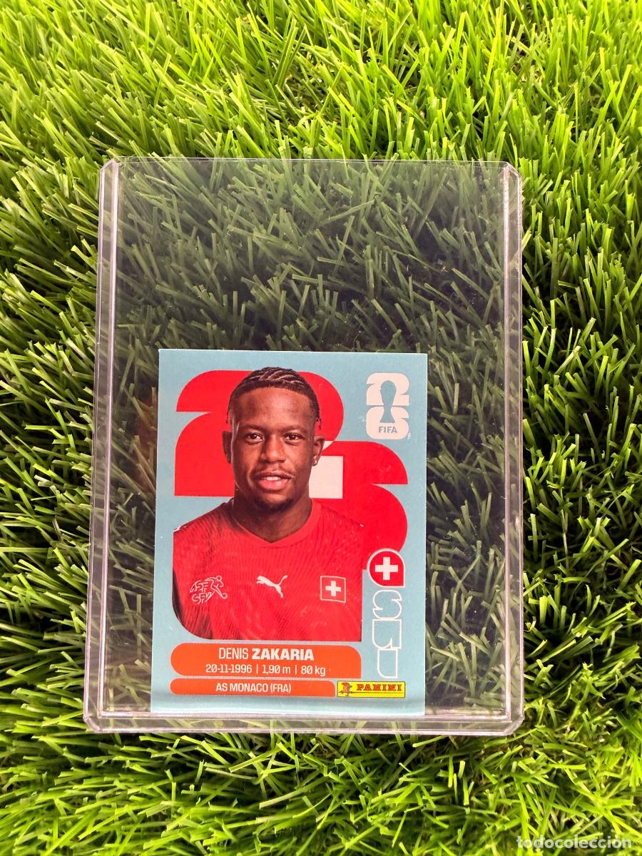 Cromos de f&uacute;tbol: N&ordm; SUI10 Denis Zakaria Suiza Mundial 2026 Stickers