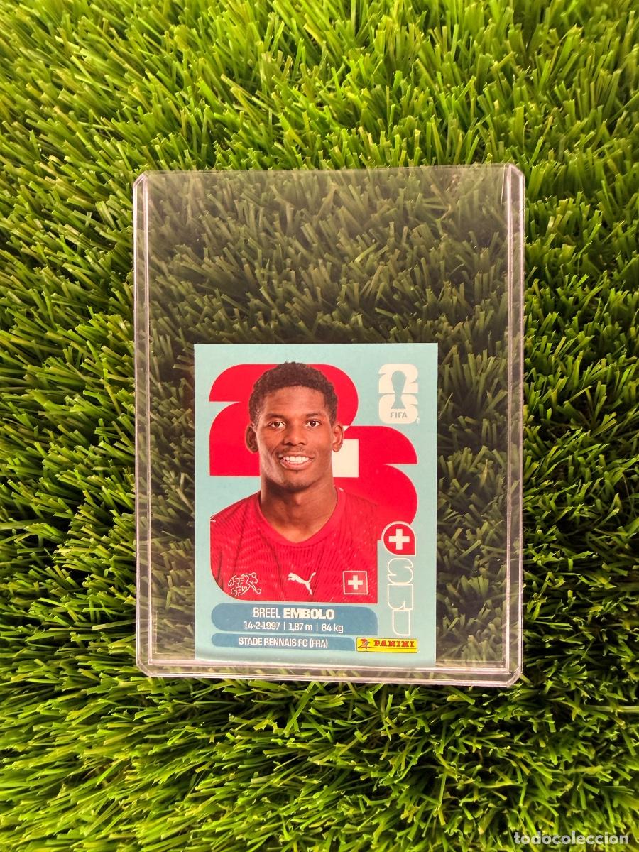 Cromos de f&uacute;tbol: N&ordm; SUI17 Breel Embolo Suiza Mundial 2026 Stickers