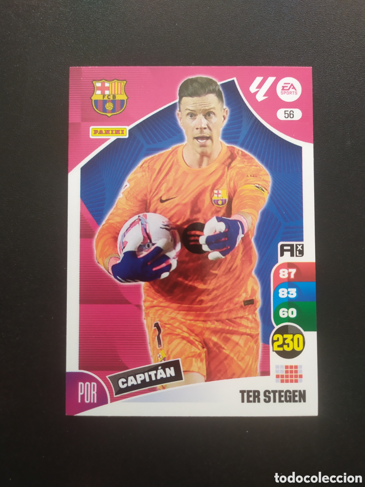 Cromos de f&uacute;tbol: Adrenalyn 2024 2025 24 25 panini Ter Stegen n&deg; 56 Barcelona