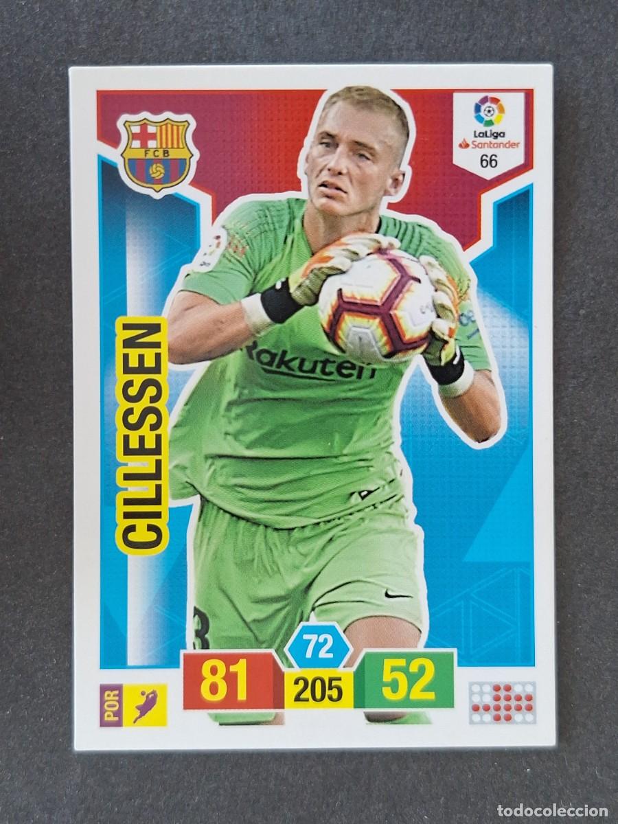 Cromos de f&uacute;tbol: CILLESSEN F. C. BARCELONA 66 PANINI ADRENALYN XL 2018 2019 18 19