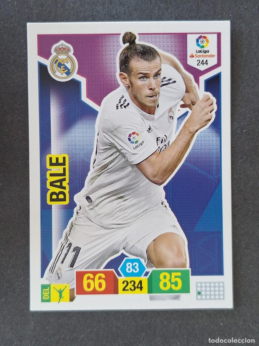 Cromos de f&uacute;tbol: BALE REAL MADRID 244 PANINI ADRENALYN XL 2018 2019 18 19