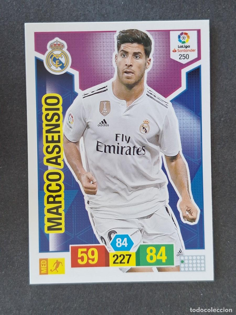 Cromos de f&uacute;tbol: MARCO ASENSIO REAL MADRID 250 PANINI ADRENALYN XL 2018 2019 18 19