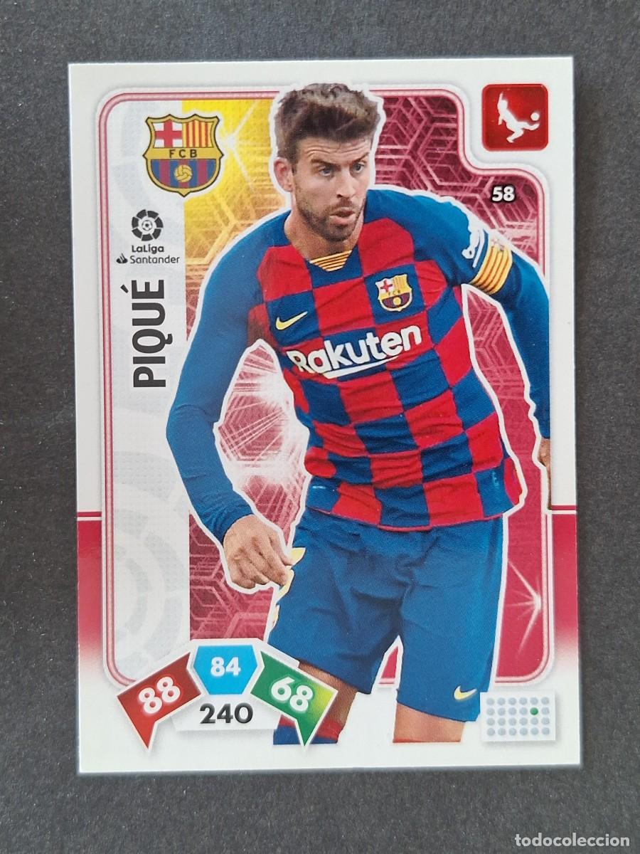Fu&szlig;ball-Sticker: PIQUE F. C. BARCELONA 58 PANINI ADRENALYN XL 2019 2020 19 20