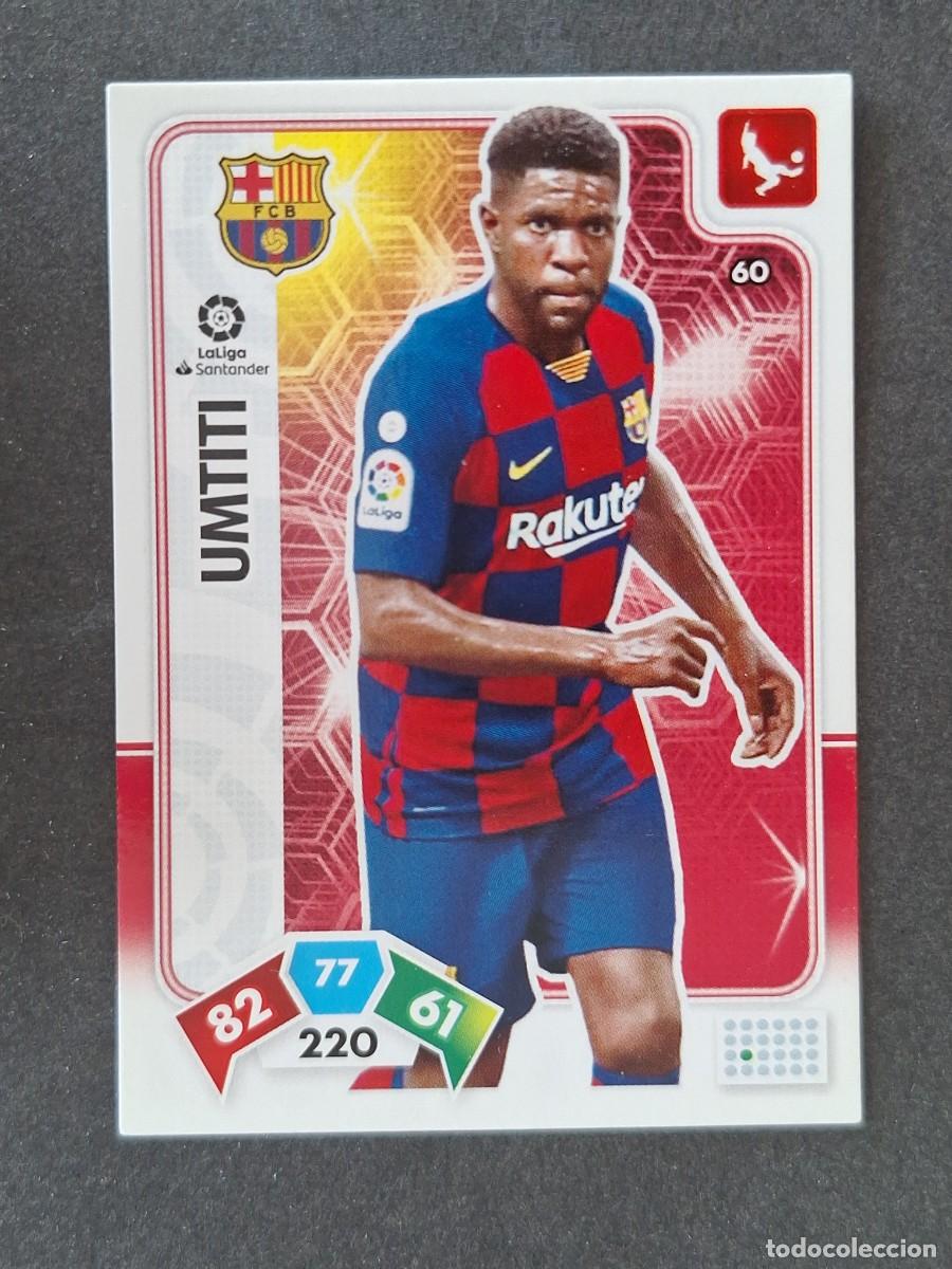 Fu&szlig;ball-Sticker: UMTITI F. C. BARCELONA 60 PANINI ADRENALYN XL 2019 2020 19 20