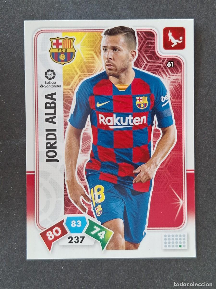 Fu&szlig;ball-Sticker: JORDI ALBA F. C. BARCELONA 61 PANINI ADRENALYN XL 2019 2020 19 20
