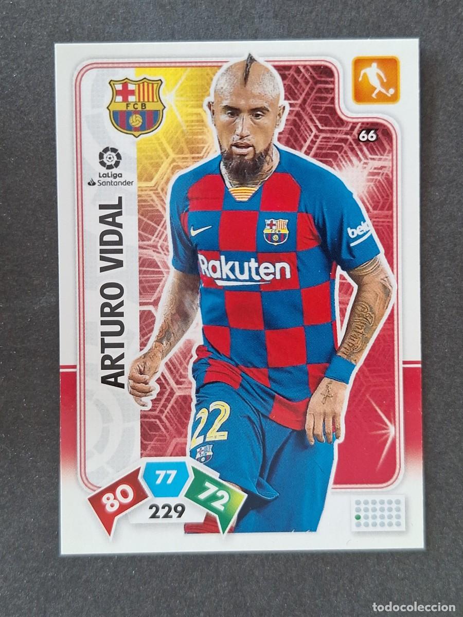 Fu&szlig;ball-Sticker: ARTURO VIDAL F. C. BARCELONA 66 PANINI ADRENALYN XL 2019 2020 19 20
