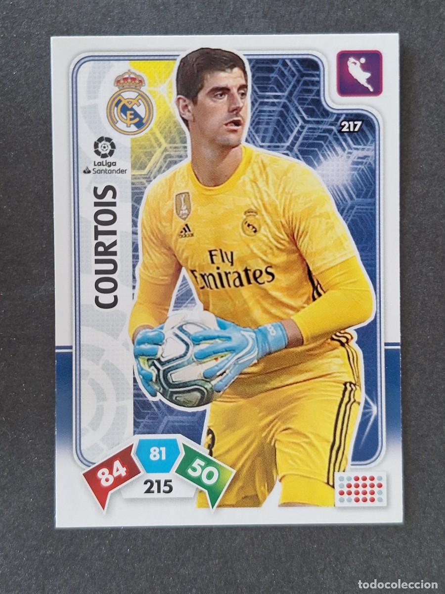 Cartes &agrave; collectionner de Football: COURTOIS REAL MADRID 217 PANINI ADRENALYN XL 2019 2020 19 20
